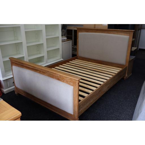 Washed Oak 4ft 6" Double Bed