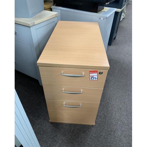 New - 3 Drawer Filling Cabinet with Lock